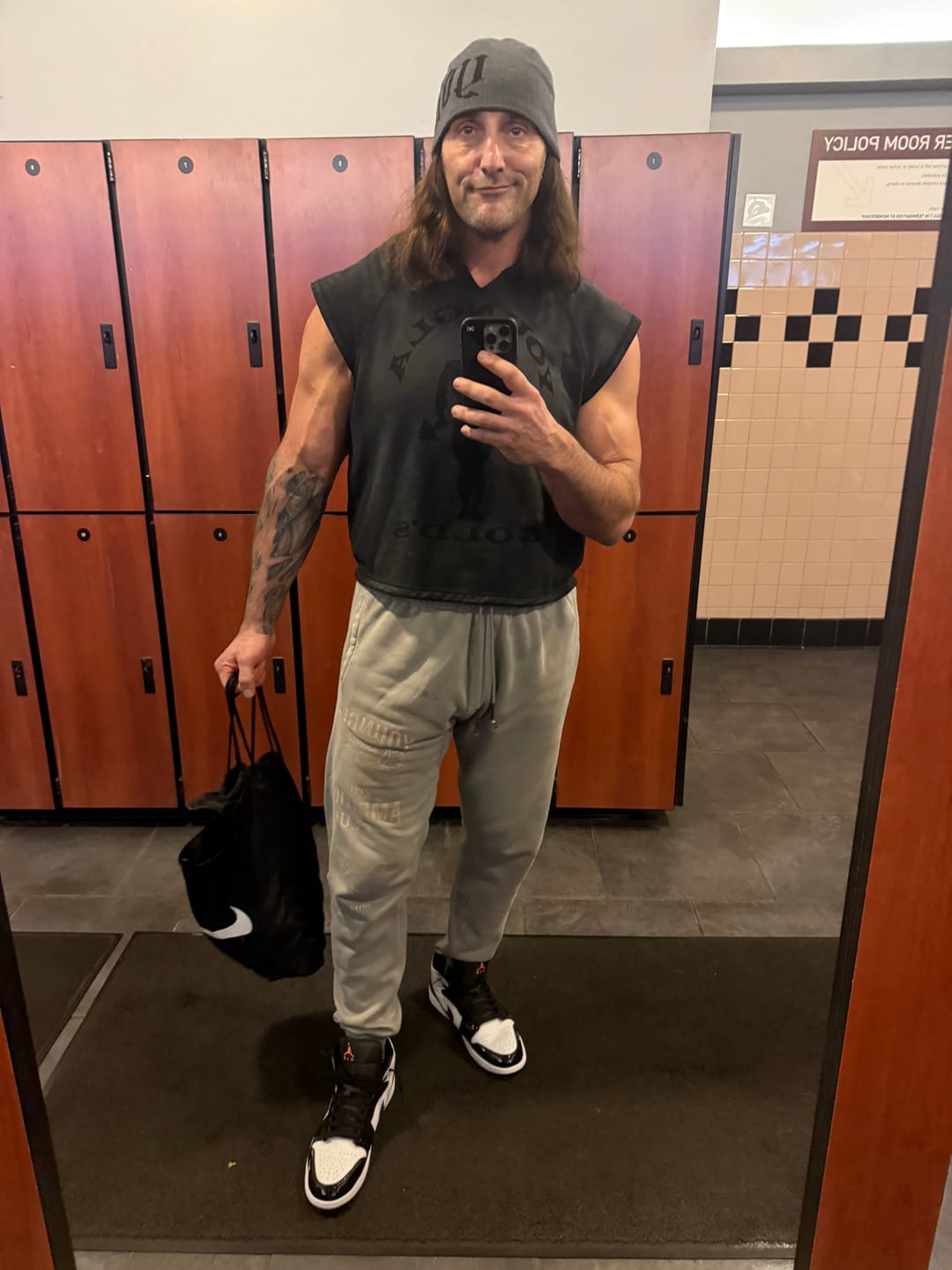 Customer photo review of 5097 - Gold's Iron Legacy Shadow Cut-Offs