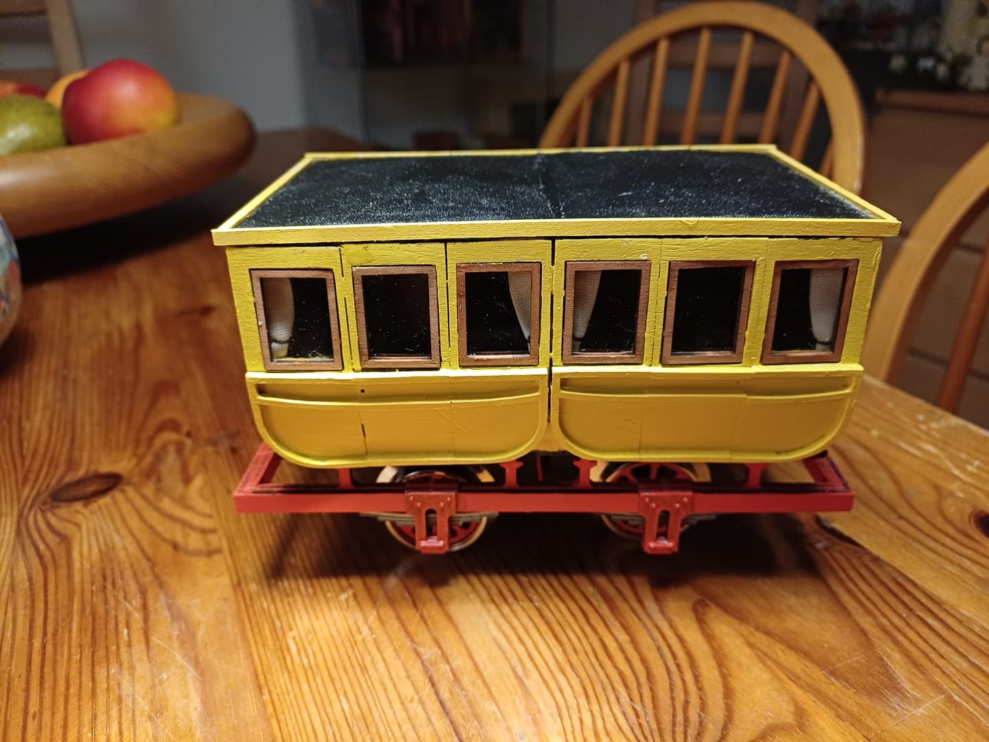 Customer photo review of Maqueta Coches Tren Adler