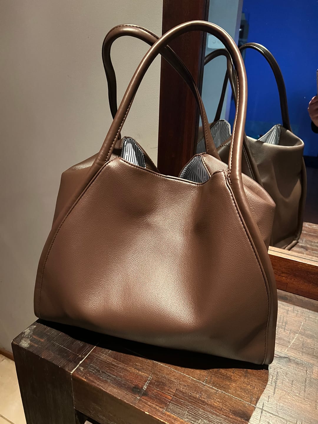Customer photo review of Sutton & Everyday Pouch Set - Chocolate