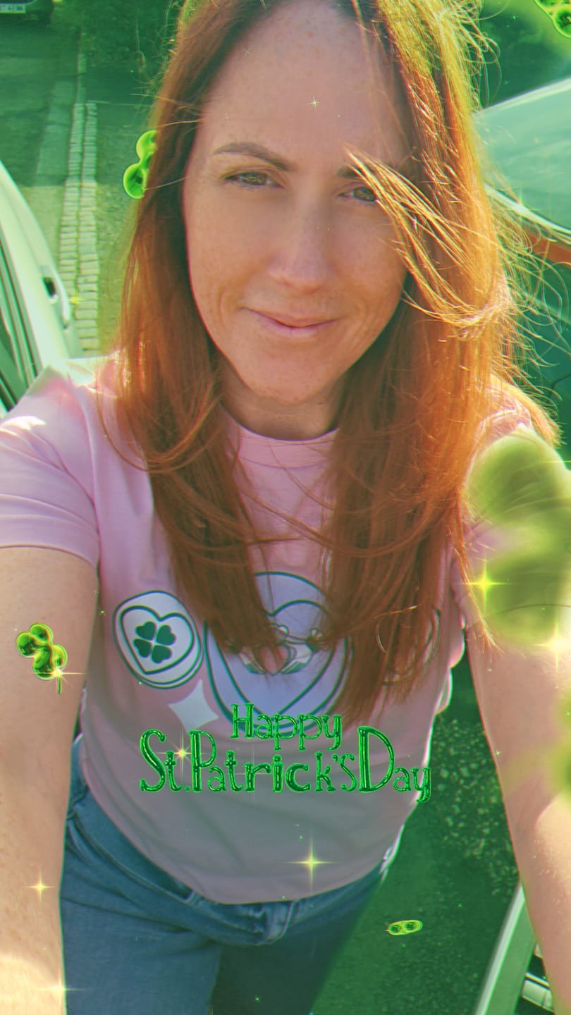 Customer photo review of Claddagh Sweetie T-Shirt | Born & Bred