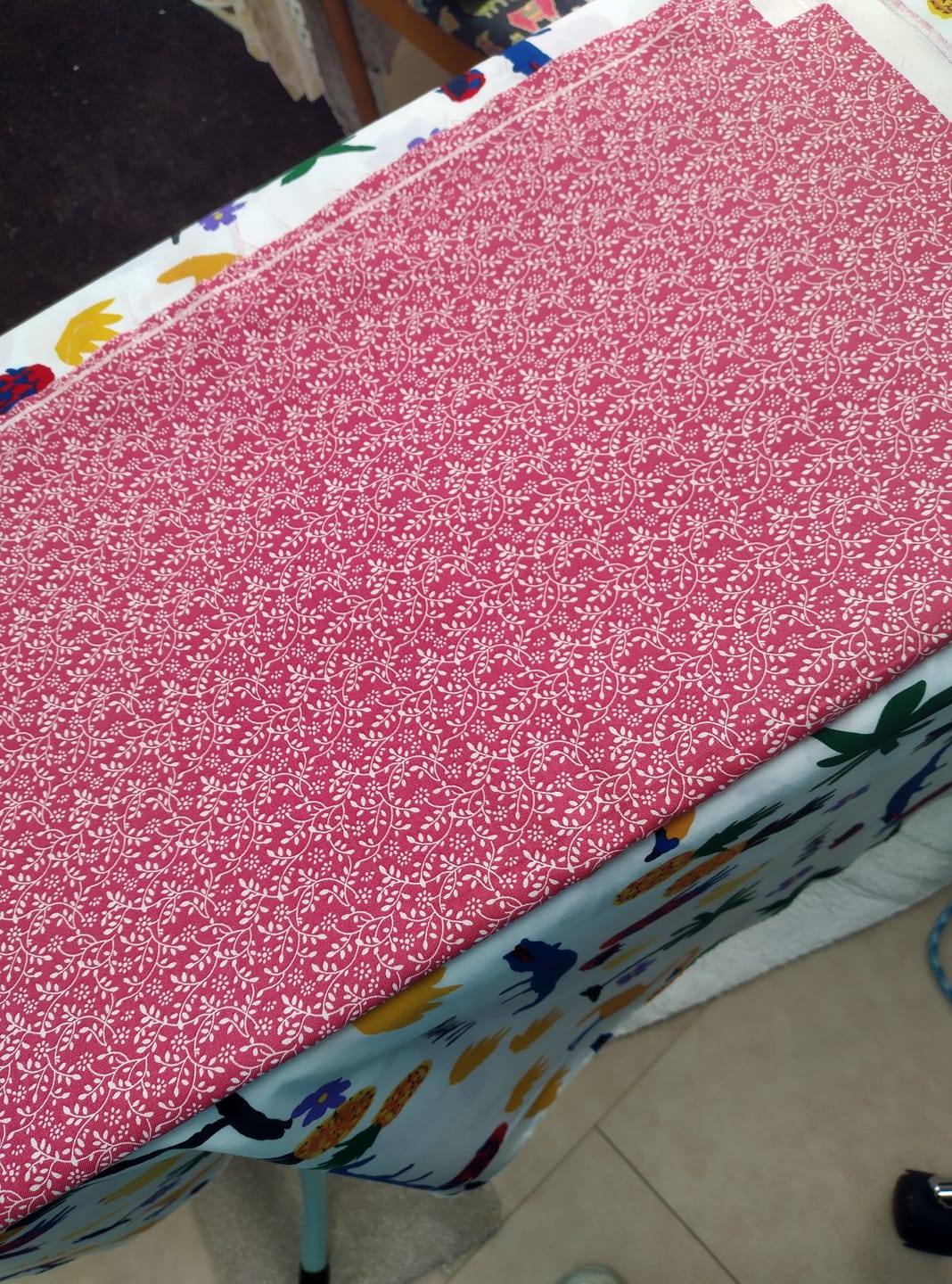 Customer photo review of Mini Garden Craft Cotton Fabric