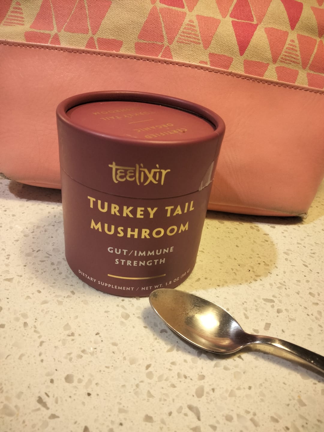 Customer photo review of Teelixir Organic Turkey Tail Mushroom (10:1)
