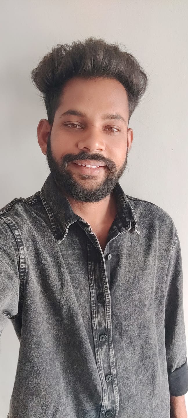 Customer photo review of Charcoal Black Washed Denim Overshirt