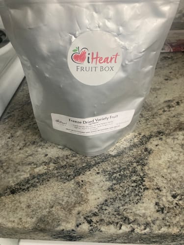 Customer photo review of Freeze-Dried Tropical Variety Pack