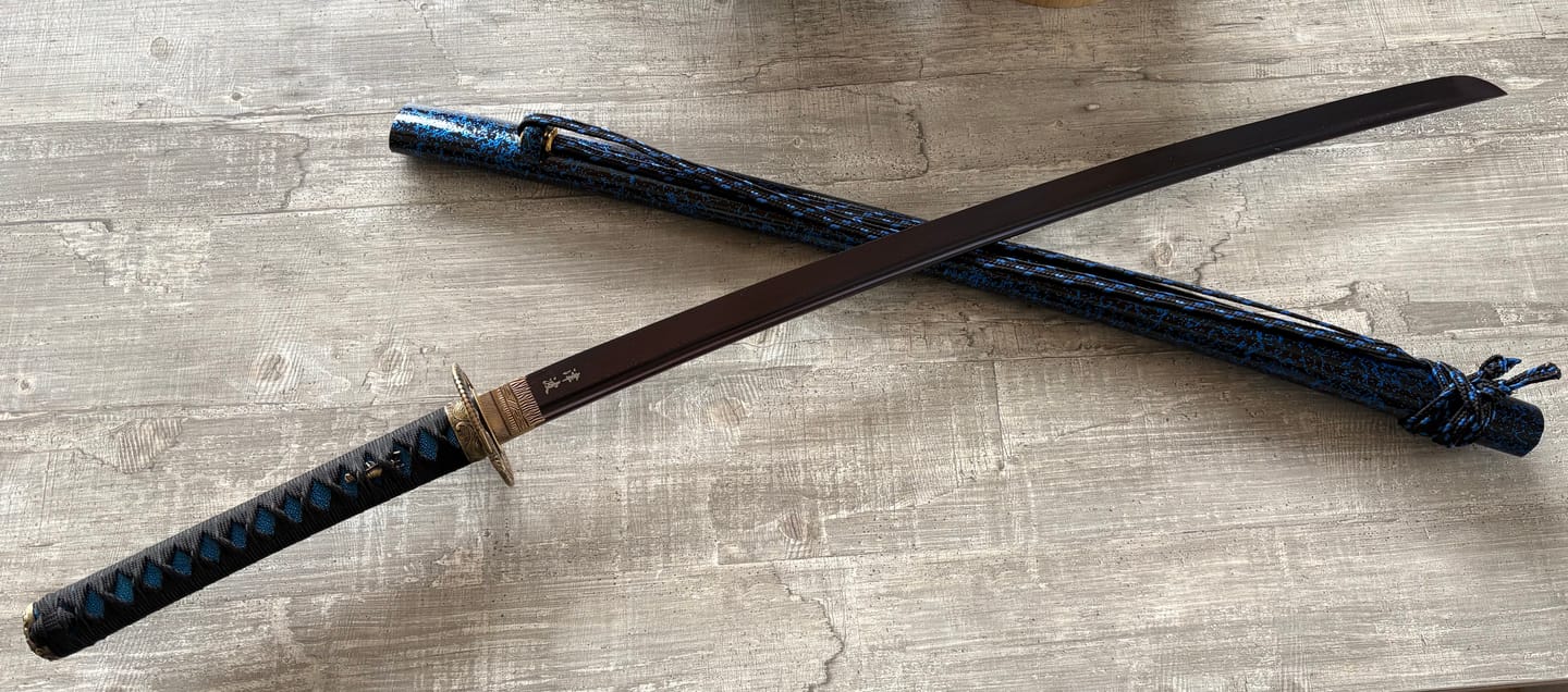 Customer photo review of Custom Your Own Katana