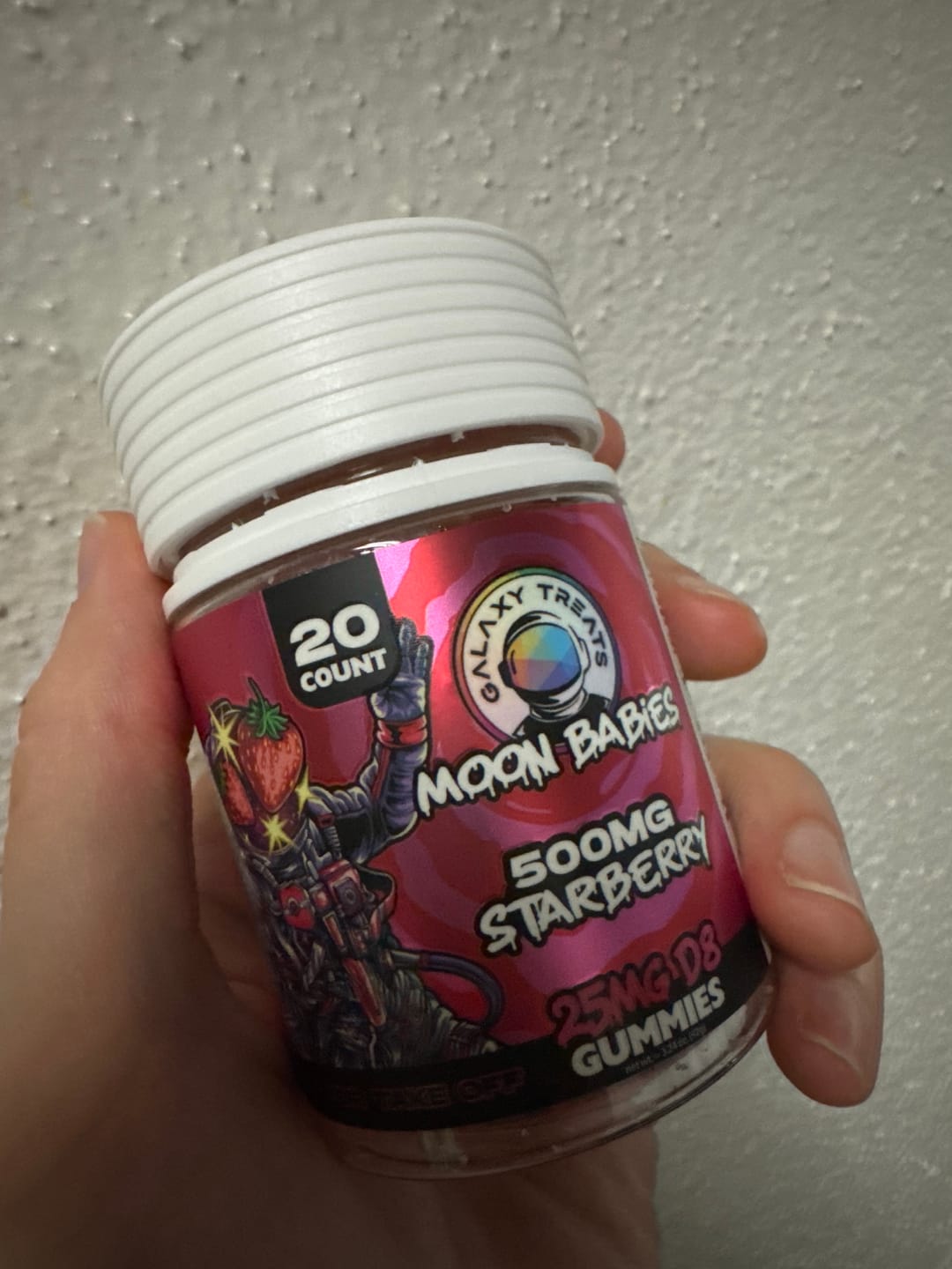 Customer photo review of Starberry D8 Gummies
