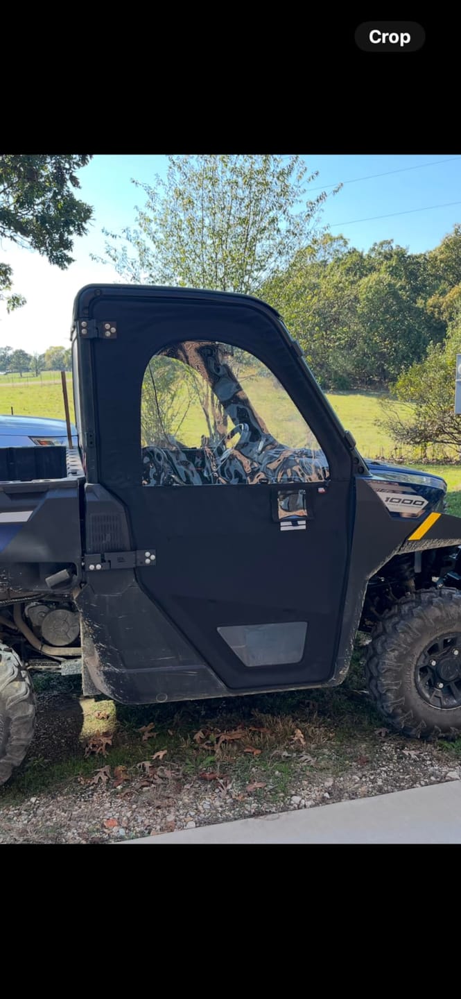 Customer photo review of Full Doors with Steel Frame for Polaris Ranger 1000/ XP 1000 2018-2026