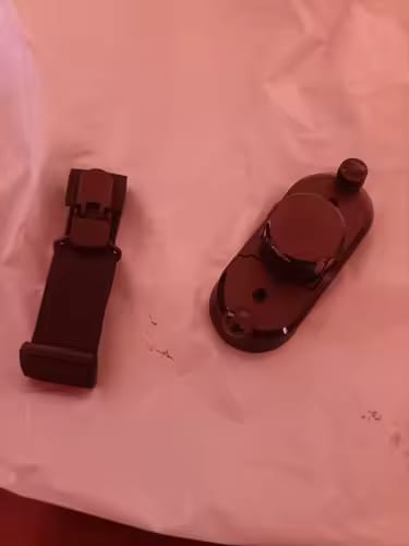 Customer photo review of Freihändiger Rucksack-Regenschirmhalter Clip