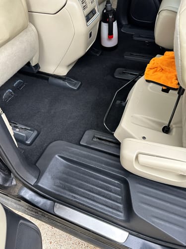 Customer photo review of Carpet Cleaner - Gallon