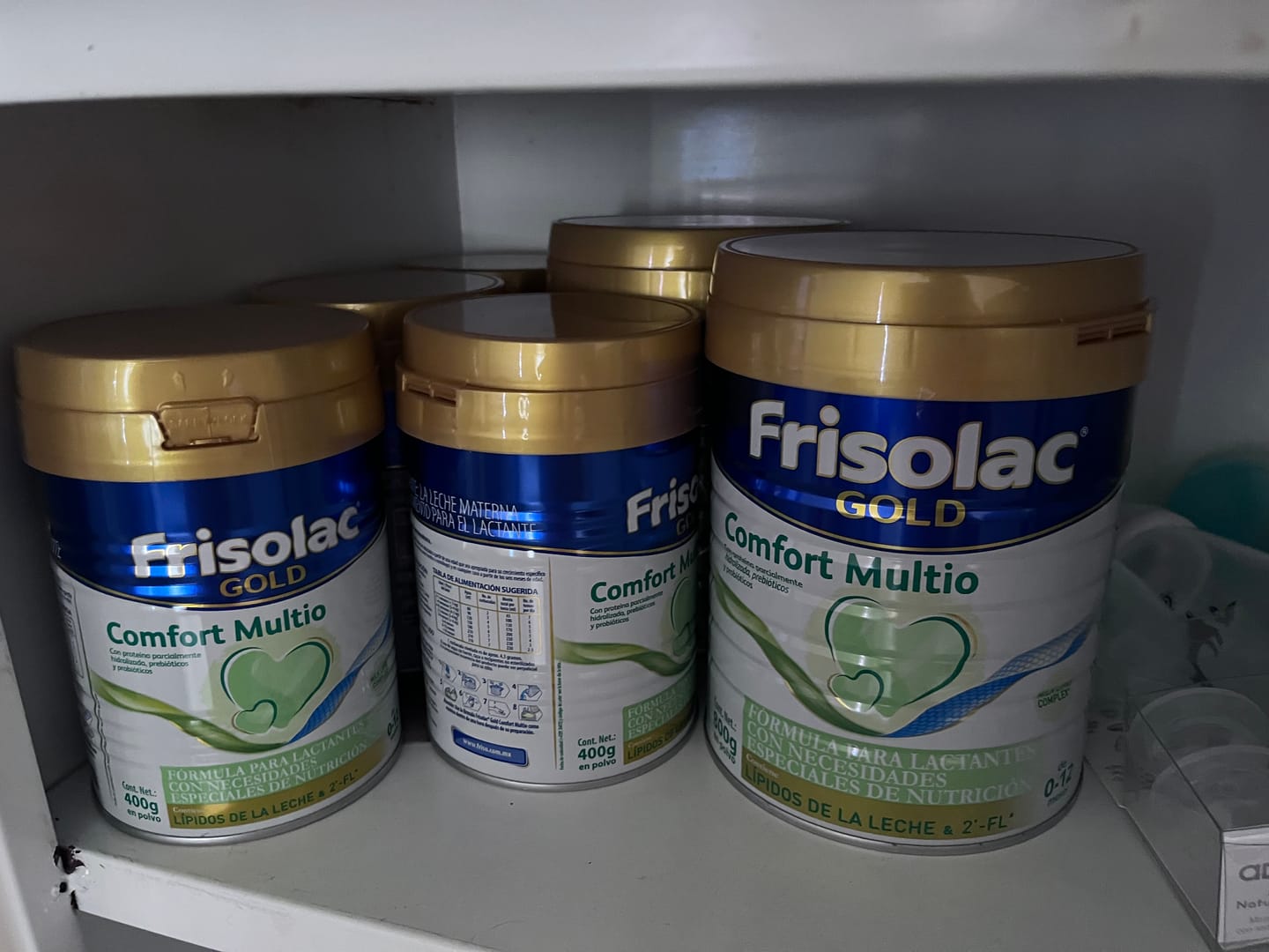 Customer photo review of Frisolac Gold Comfort Multio (0-12 Meses) Pack C/ 1.2 Kg