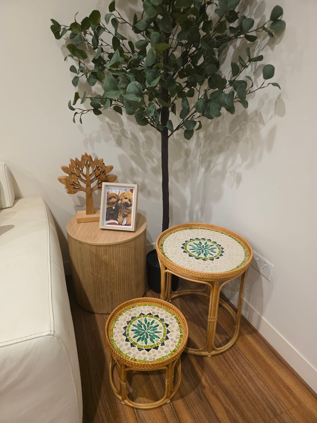 Customer photo review of Oasis Rattan Table Set