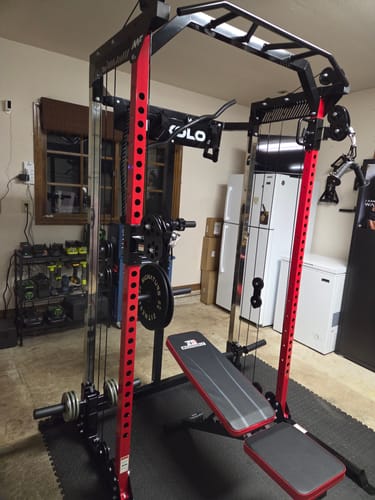 Customer photo review of HR05 Half Rack Functional Trainer