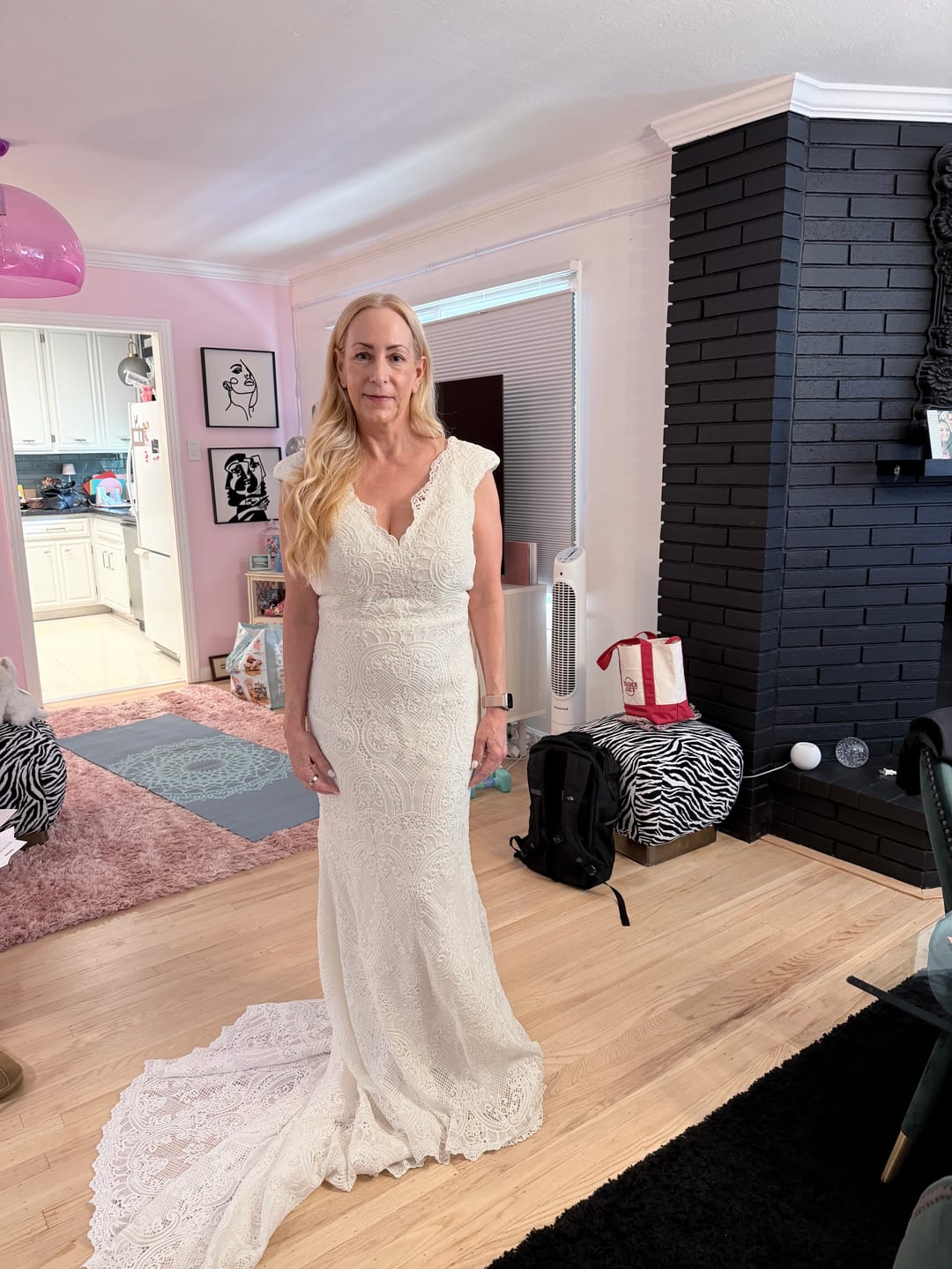 Customer photo review of At Home Try-On Rental