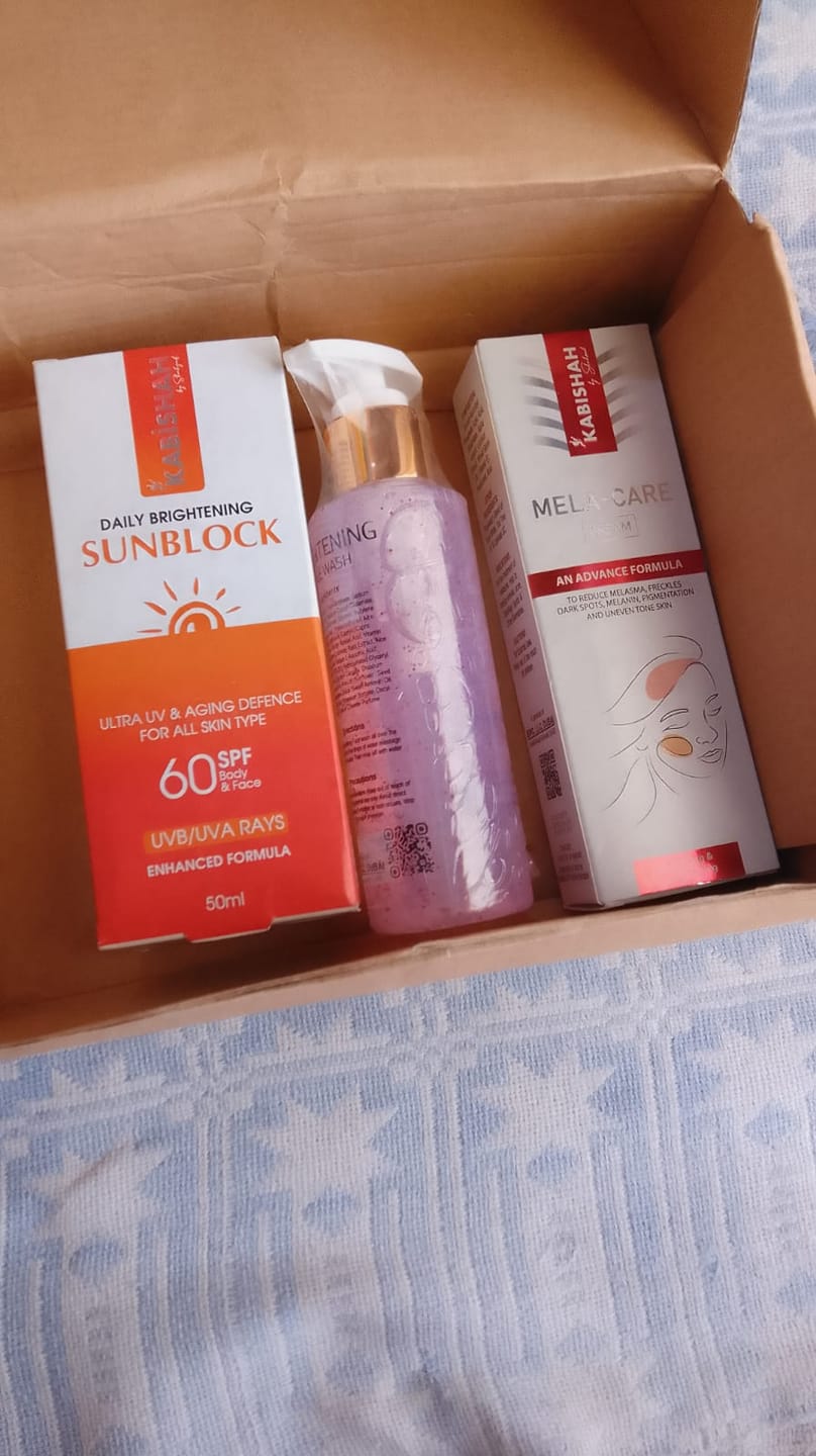 Customer photo review of Melasma Bundle - 24 Hours Protection