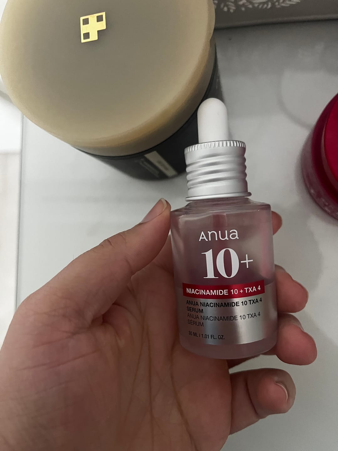 Customer photo review of Anua - Sérum - Niacinamide 10% + TXA 4% Serum