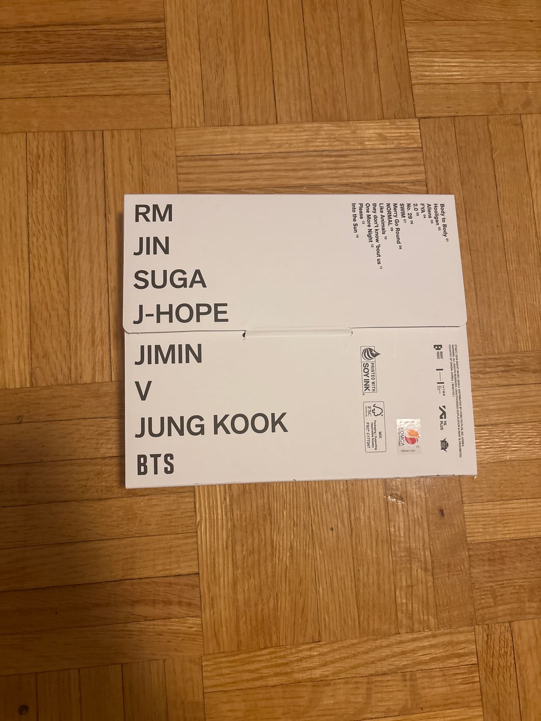 Customer photo review of BTS - ARIRANG 5TH ALBUM STANDARD RANDOM