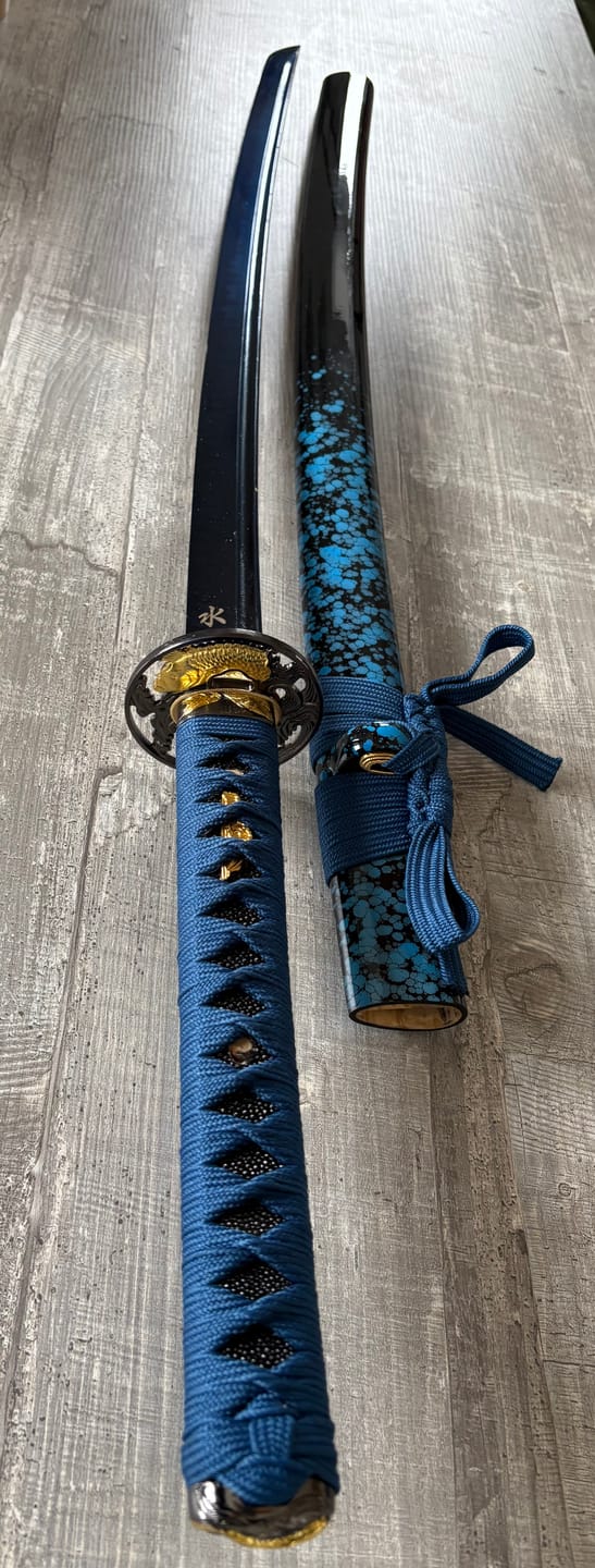 Customer photo review of Custom Your Own Katana