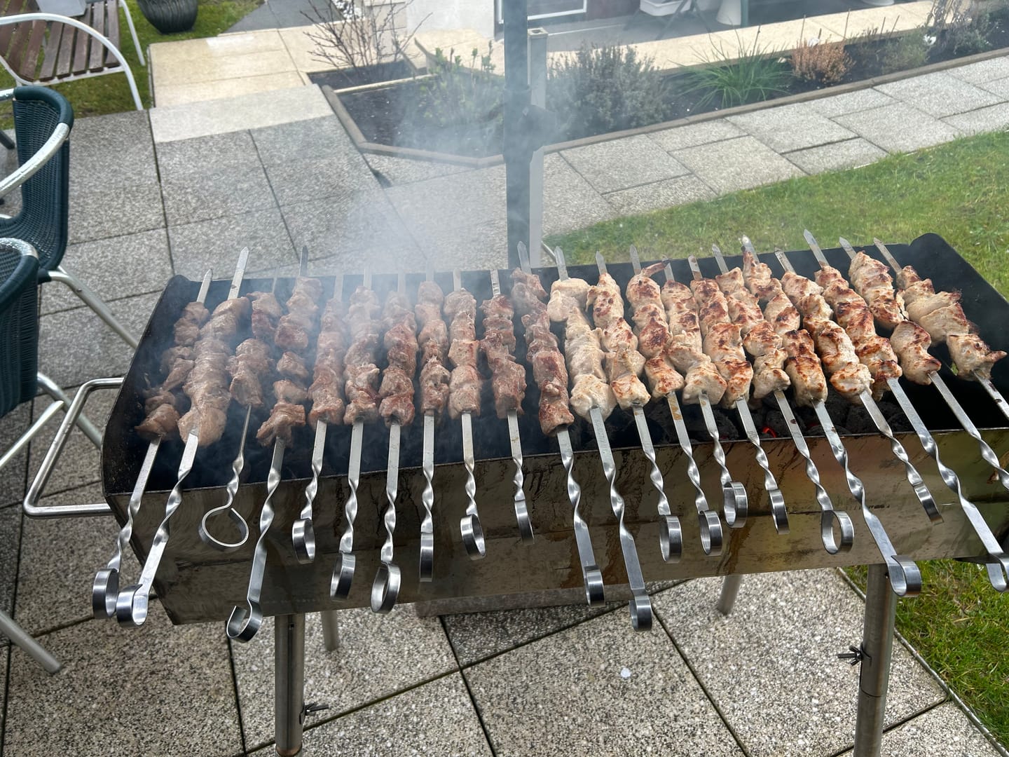 Customer photo review of Hähnchen-Schaschlik Original – zart mariniert & grillfertig | mySchaschlik