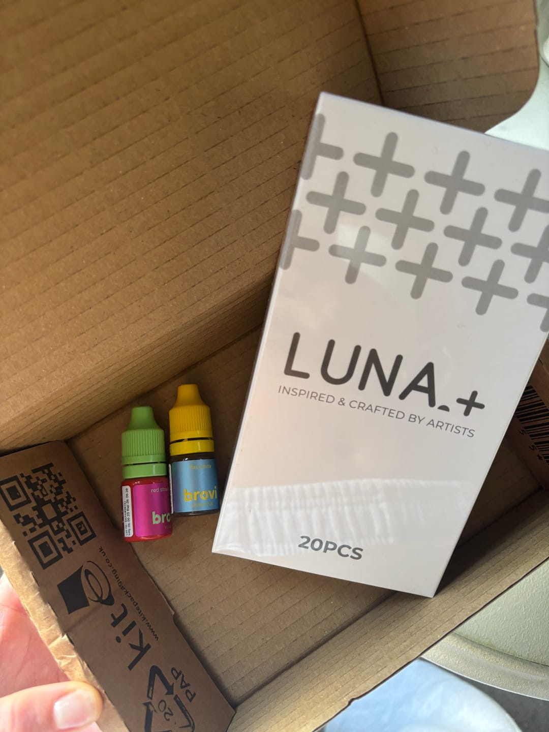 Customer photo review of (NEW) Round Liner - Luna+ Cartridges - Box of 20