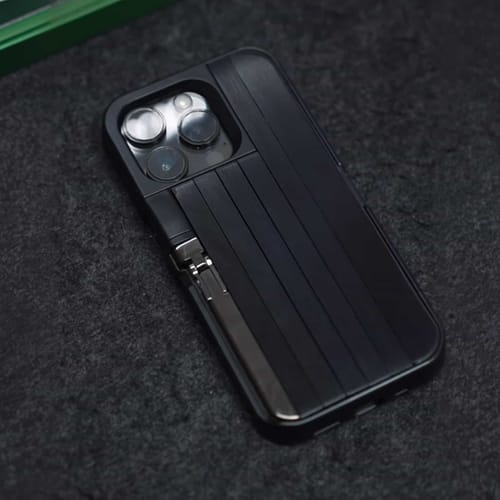 Customer photo review of iPhone Case with Built In Selfie Stick
