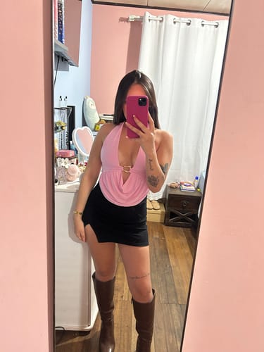 Customer photo review of OMAR BROWN BOOTS