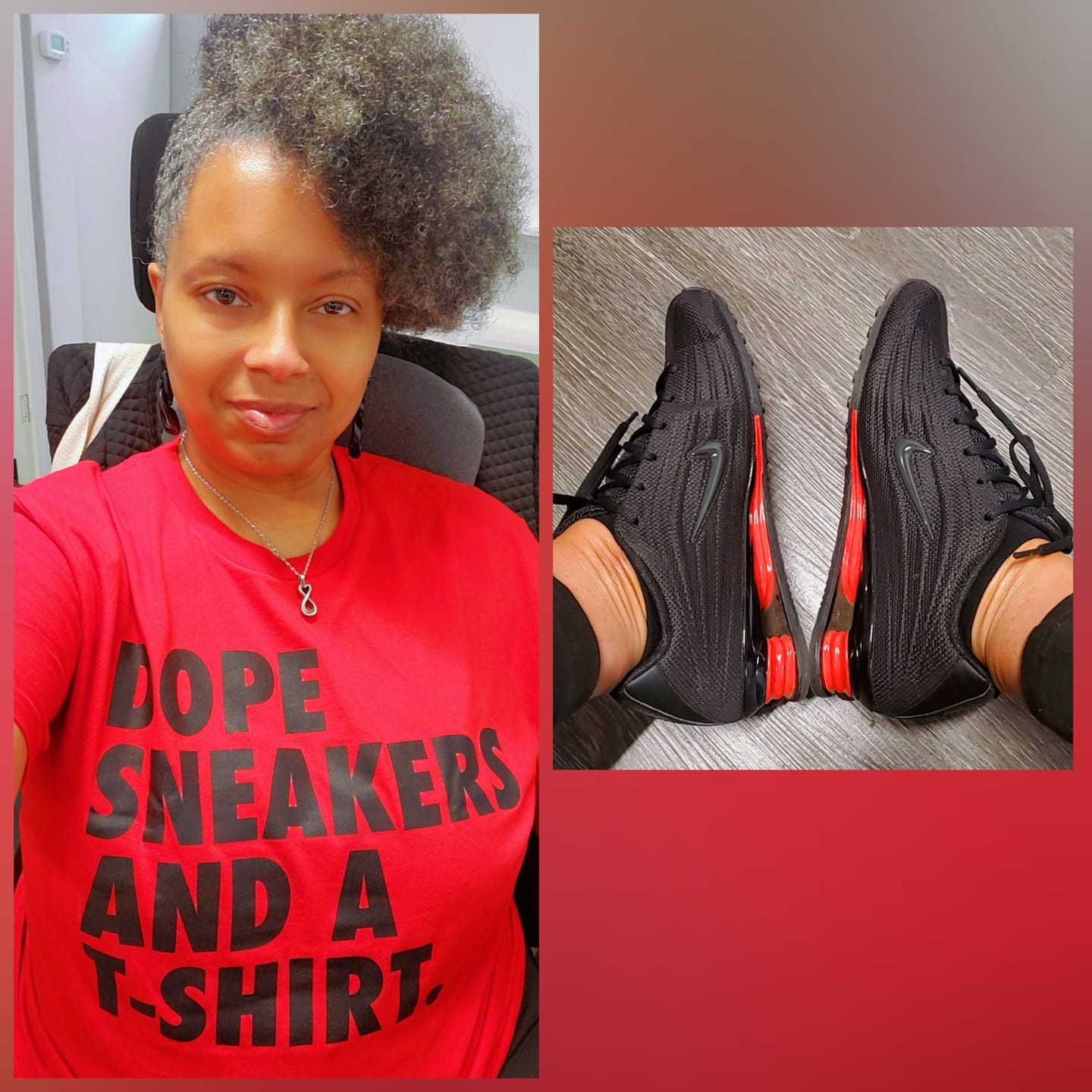 Customer photo review of Dope Sneakers & A T-shirt  - ONE DAY SALE