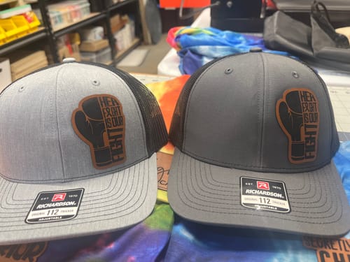 Customer photo review of Laser Alignment Tool for DuoForge Hat Press