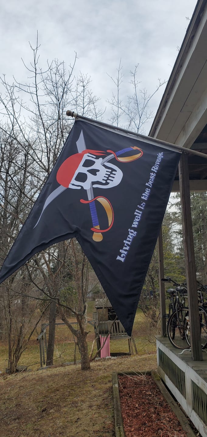 Customer photo review of Custom Guidon Flag