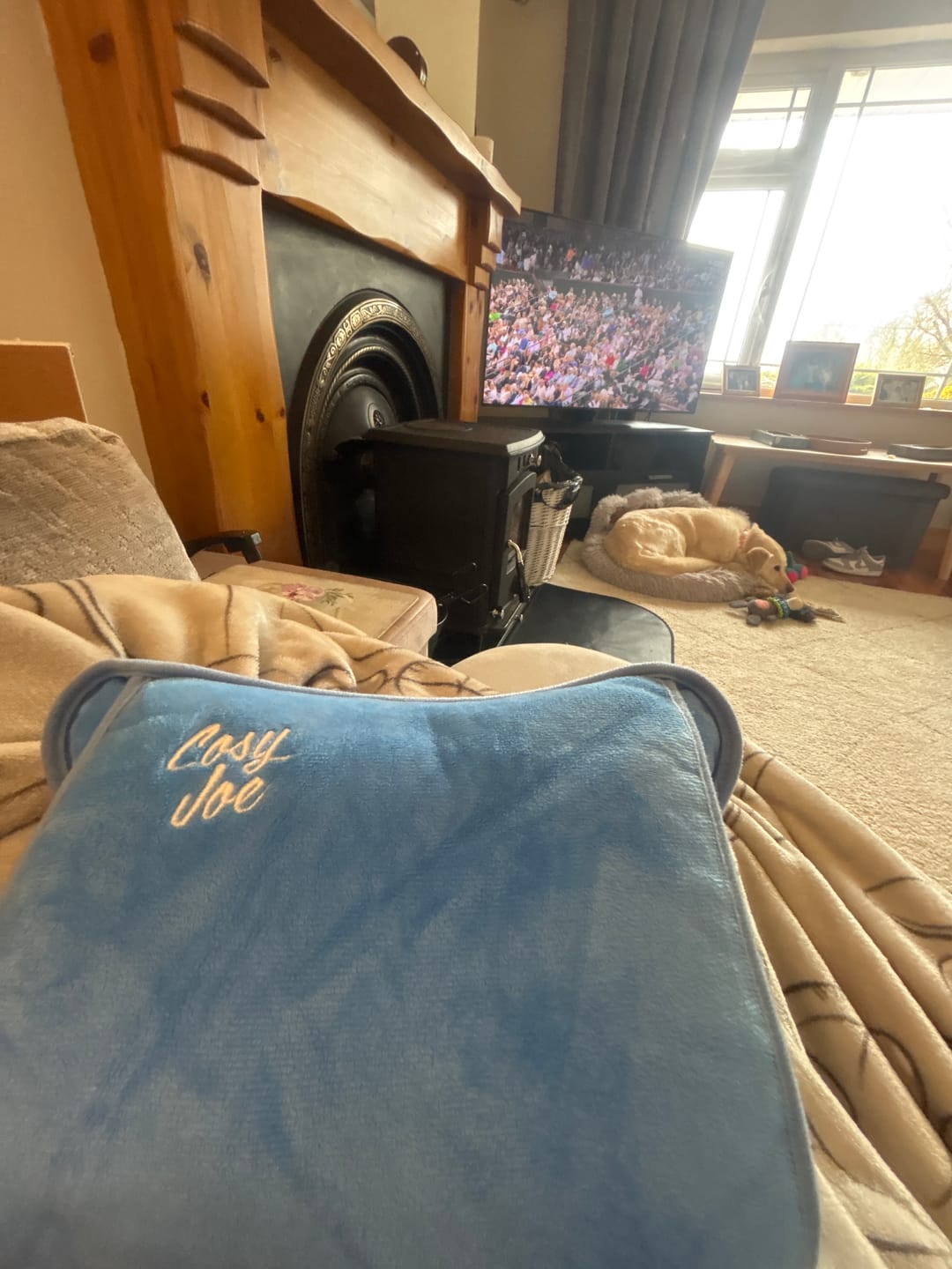 Customer photo review of Cosy Joe Electric Hot Water Bottle
