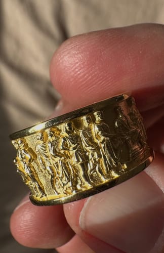 Customer photo review of People Of The Rome Ring