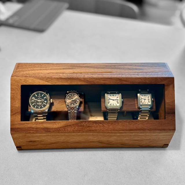 Customer photo review of WHALER 4-SLOT WATCH BOX