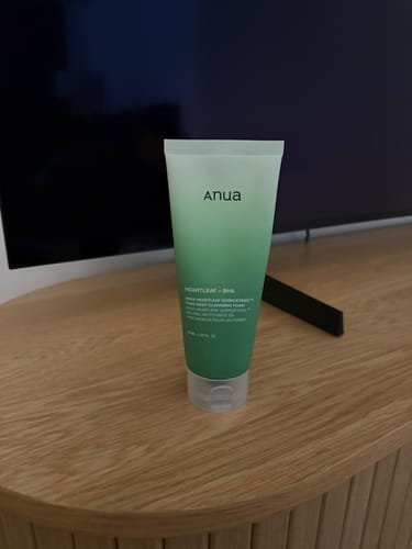 Customer photo review of Anua Heartleaf Quercetinol Pore Deep Cleansing