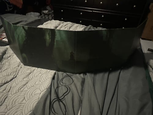 Customer photo review of Dungeon Craft Jungle DM Screen for DND and TTRPG