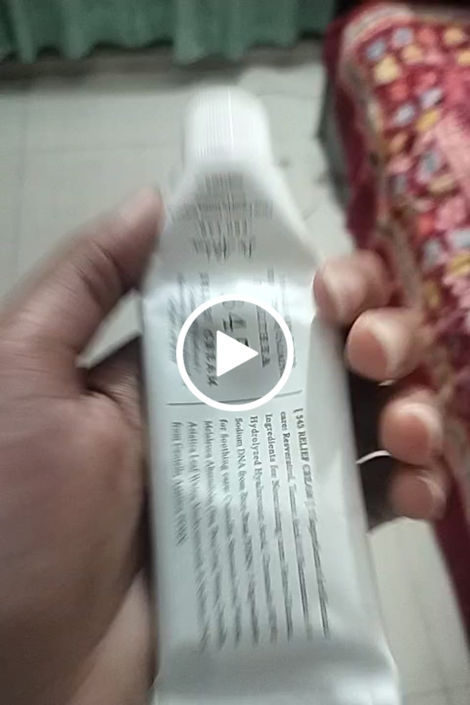 Customer video review of Dr. Althea 345NA Relief Cream 50ml