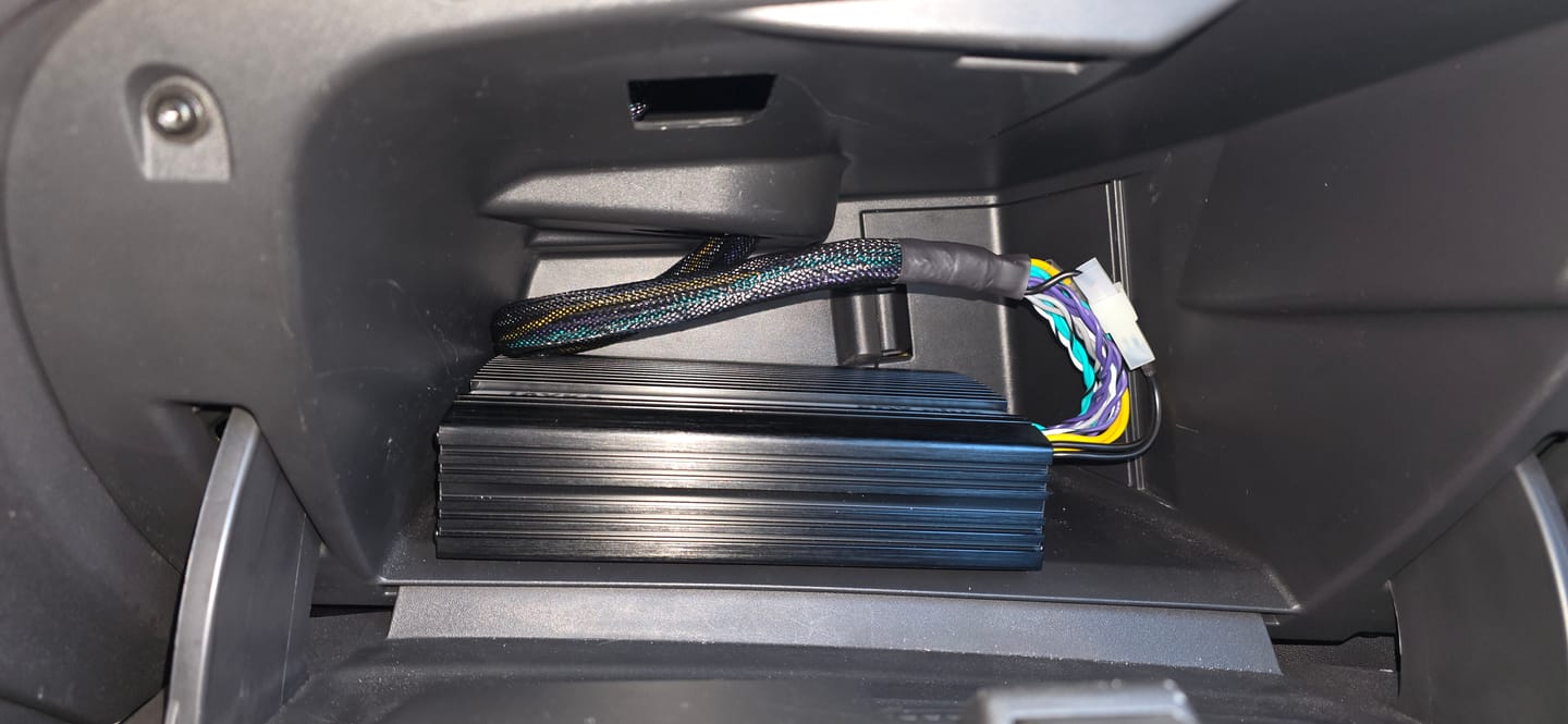 Customer photo review of 5DX plus Car-HiFi-Verstärker-Set • für Opel Crossland X