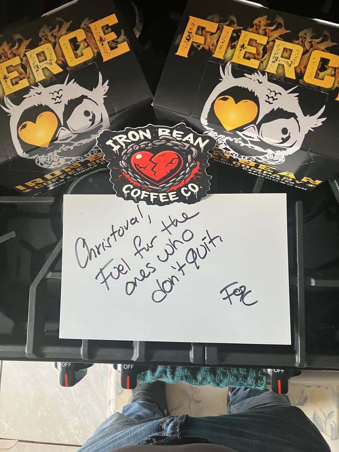 Customer photo review of Fierce Kups 12pk