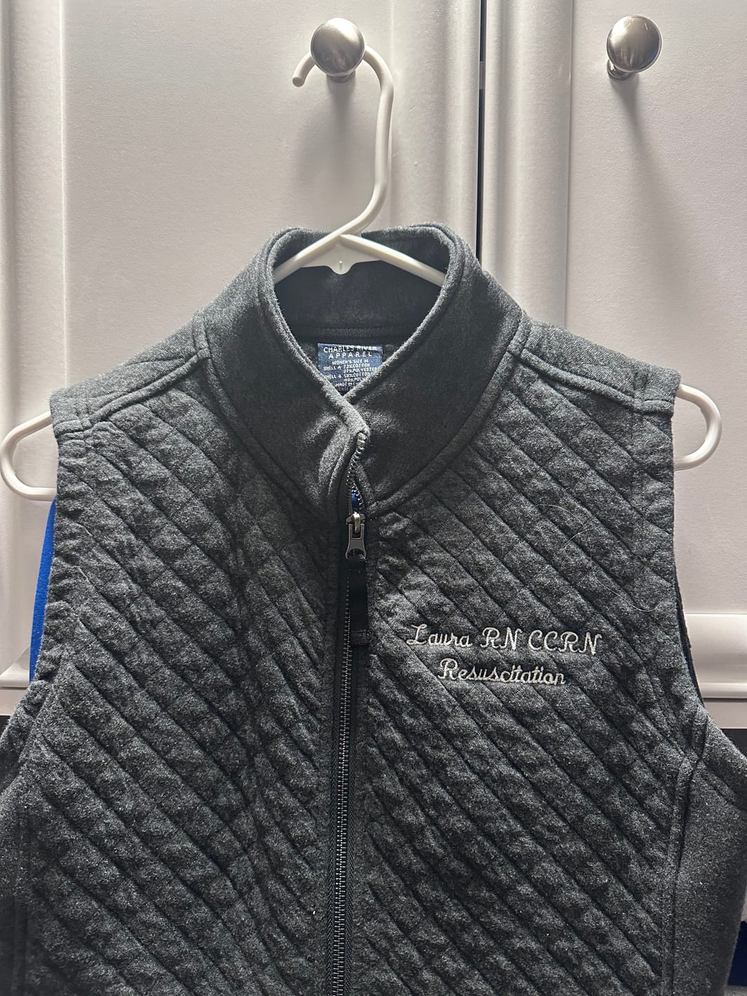 Customer photo review of Women's Quilted Franconia Vest