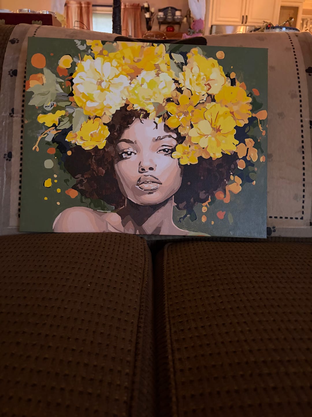 Customer photo review of Floral Portrait