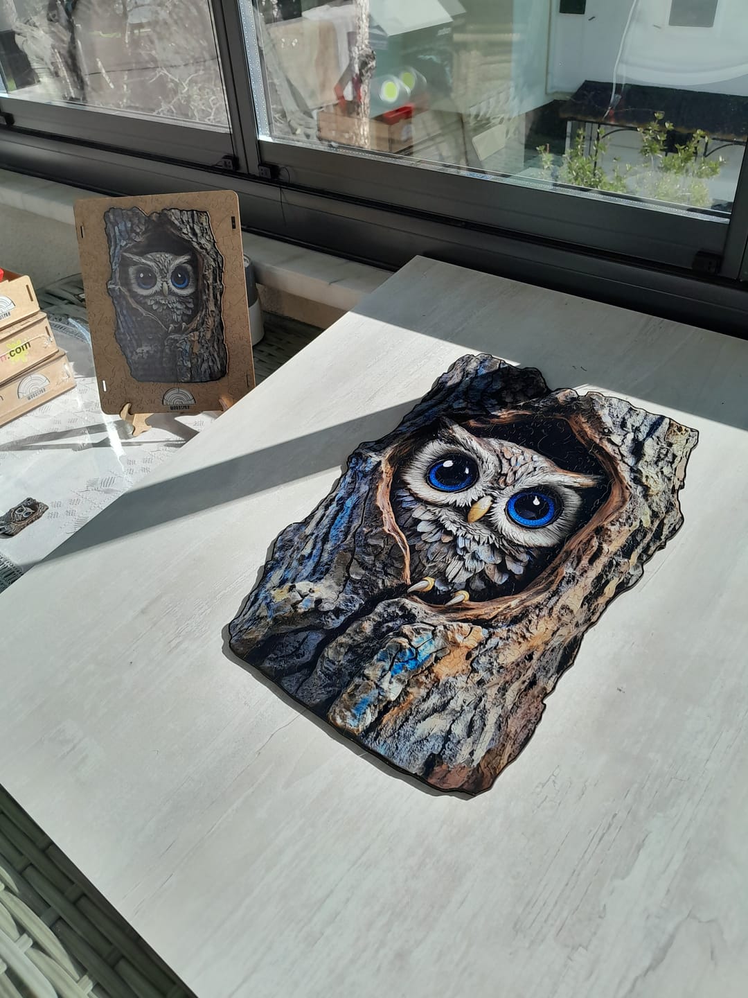 Customer photo review of Kadim Baykuş - Ahşap Puzzle