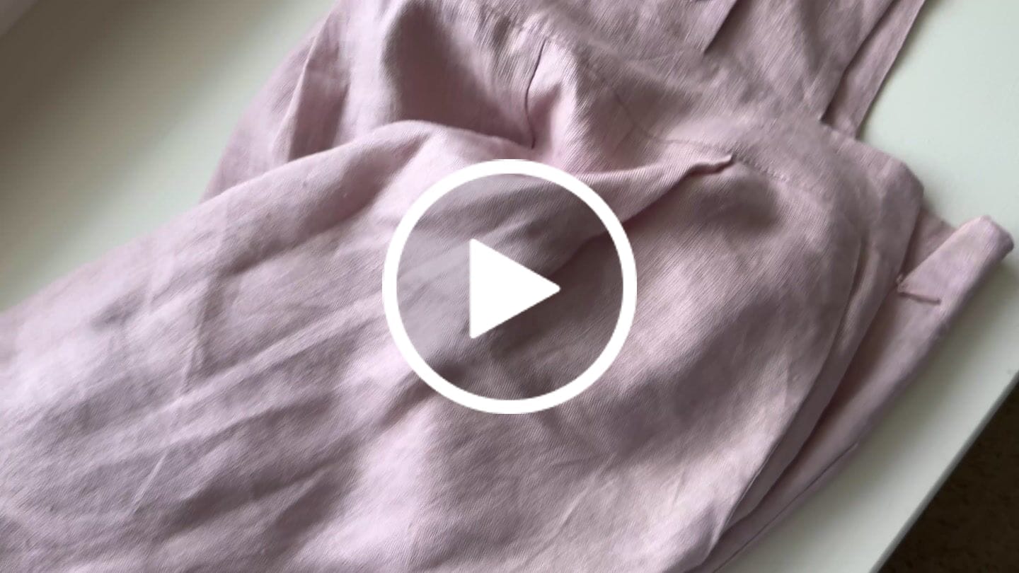 Customer video review of Sleeveless Linen Jumpsuit