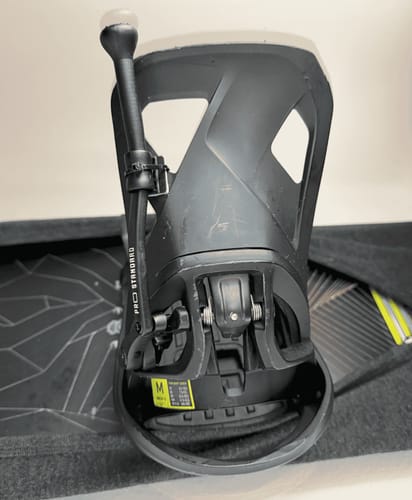 Customer photo review of Push Button Quick Release for Step On® Bindings