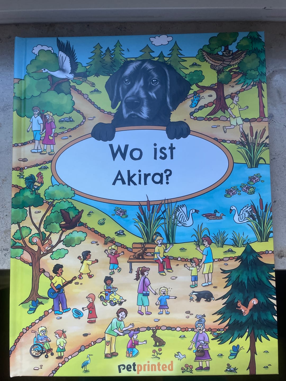 Customer photo review of Wo bist du? - Personalisiertes Hunde-Wimmelbuch