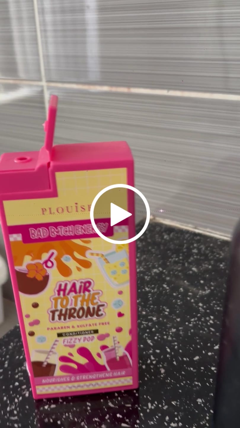 Customer video review of Hair To The Throne Shampoo & Conditioner Bundle