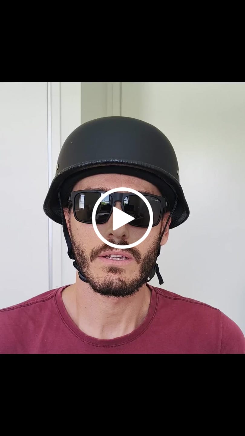 Customer video review of Lightweight Mayan Germanator AS/NZ Helmet - Matte Black