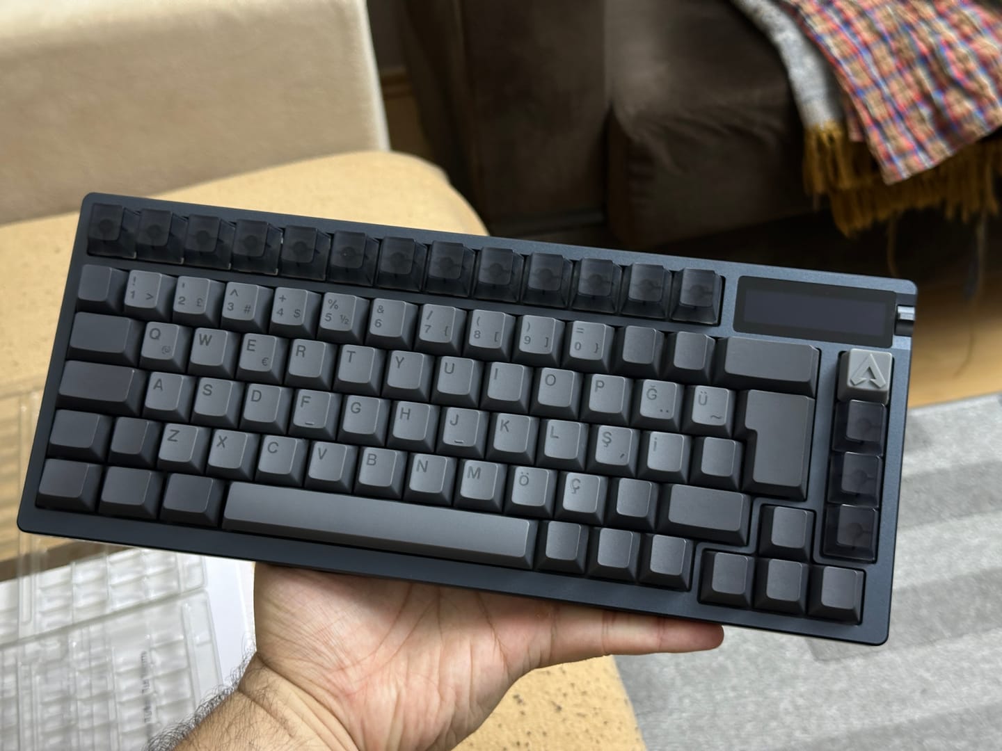 Customer photo review of Wraith Çift Enjeksiyonlu PBT Türkçe Tuş Takımı