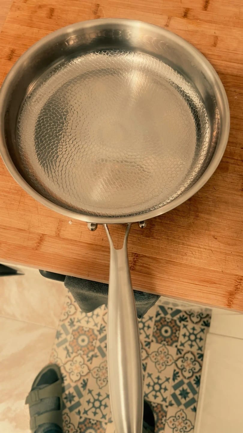 Customer photo review of Gehamerde Titanium Pan