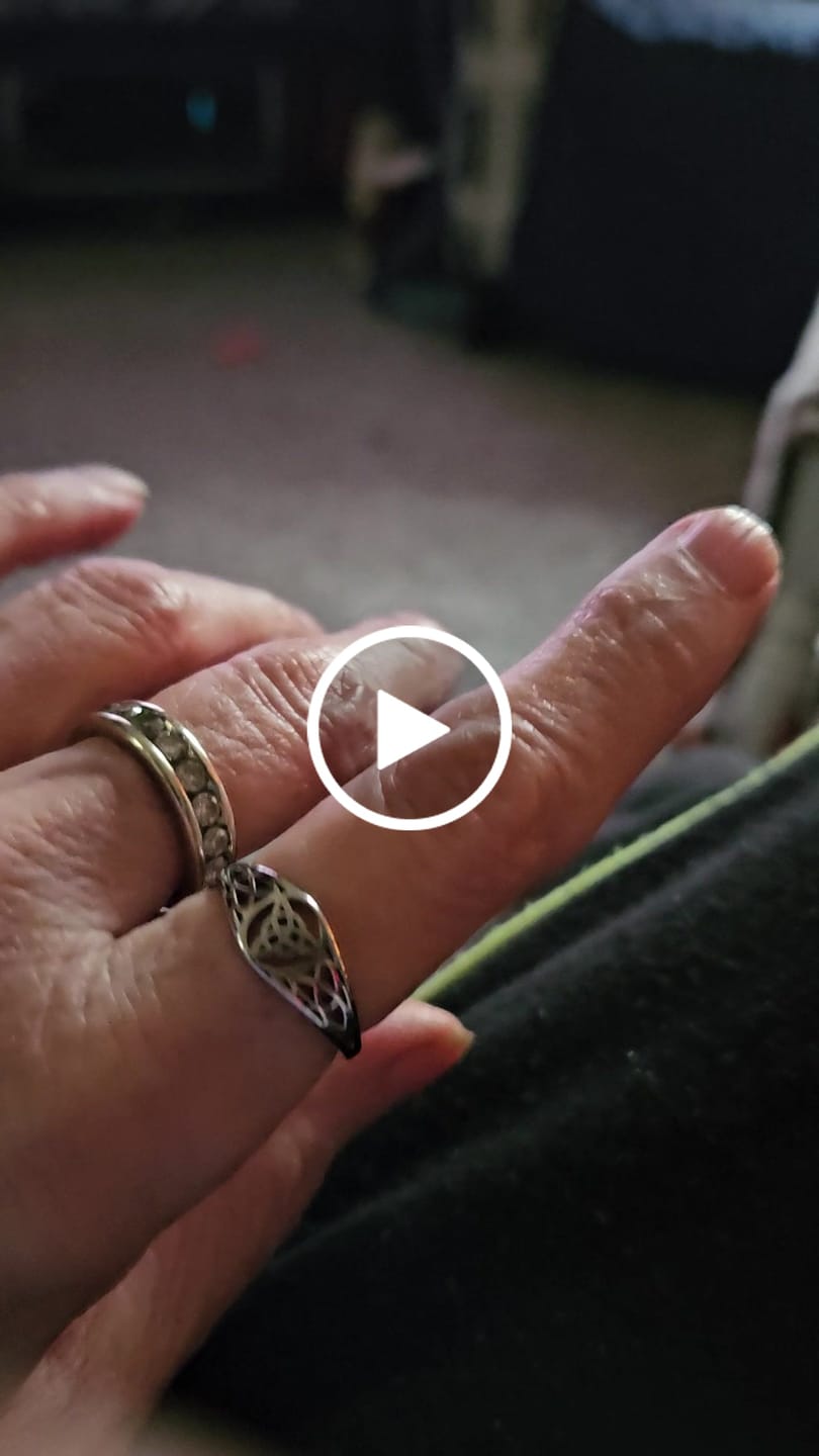 Customer video review of Titanium Steel Celtic Knot Hollow Ring (Retro Ethnic Style)