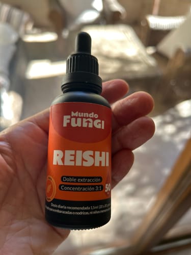 Customer photo review of Reishi en Gotas - Ultra Concentrado 50ML
