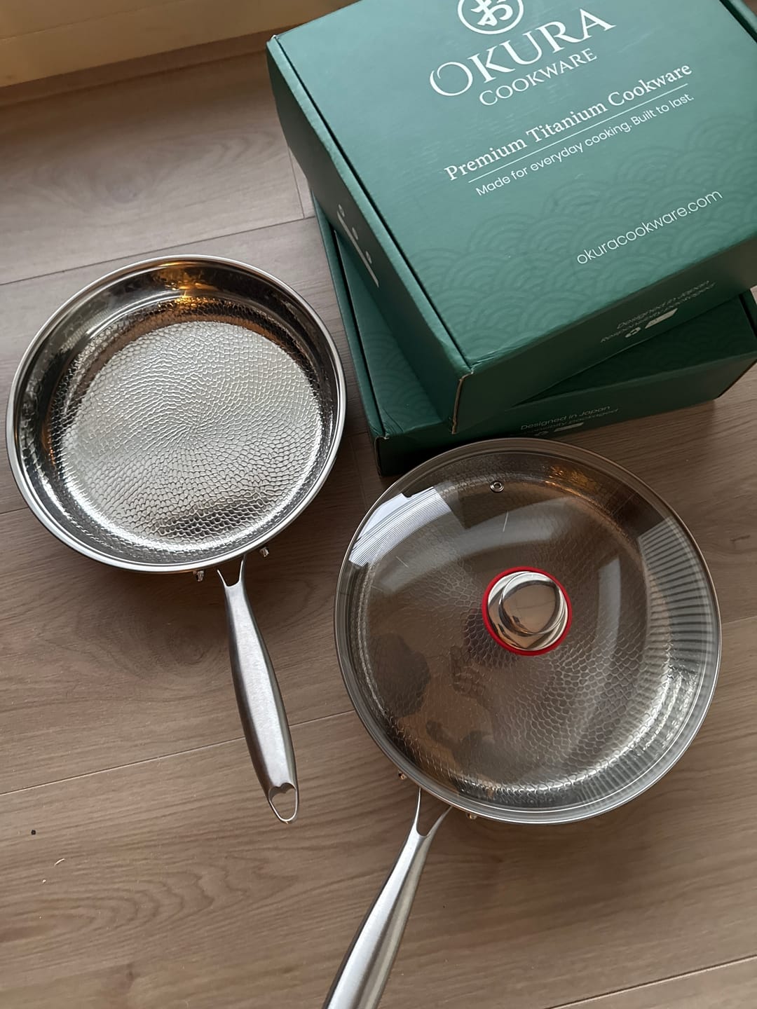 Customer photo review of Japanse titanium snijplanken – PFAS-vrij