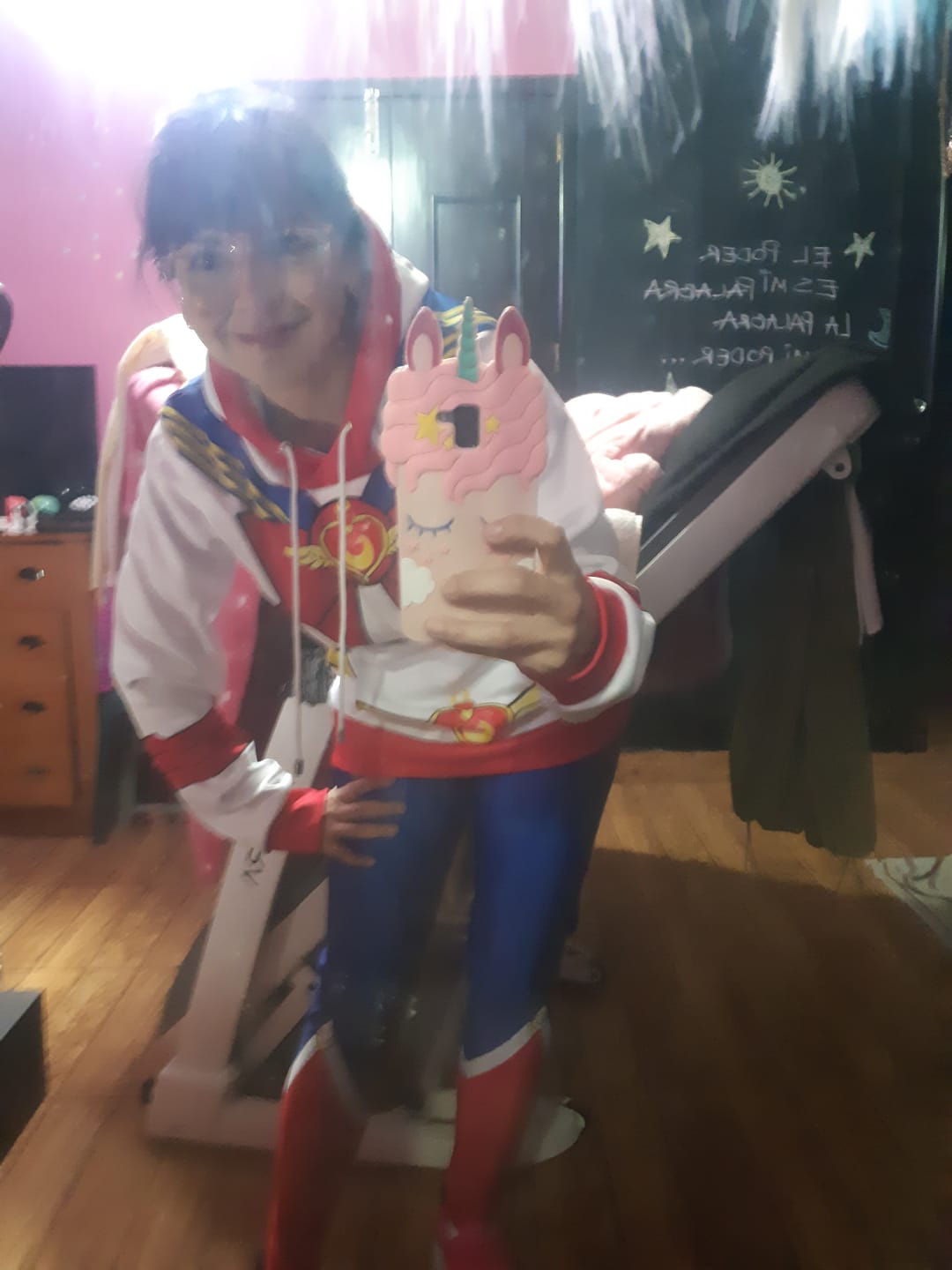 Customer photo review of Moonbound Eclipse — Hoodie & Legging Set